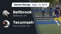 Recap: Bellbrook  vs. Tecumseh  2019