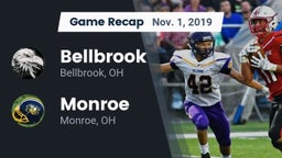 Recap: Bellbrook  vs. Monroe  2019