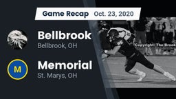 Recap: Bellbrook  vs. Memorial  2020