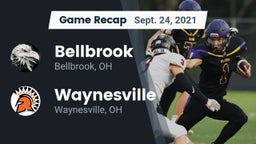 Recap: Bellbrook  vs. Waynesville  2021