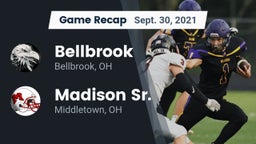 Recap: Bellbrook  vs. Madison Sr.  2021