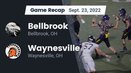 Recap: Bellbrook  vs. Waynesville  2022