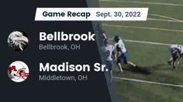 Recap: Bellbrook  vs. Madison Sr.  2022