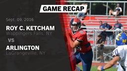 Recap: Roy C. Ketcham  vs. Arlington  2016