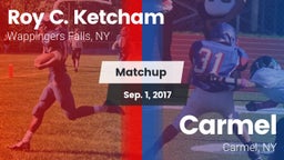 Matchup: Roy C. Ketcham vs. Carmel  2017