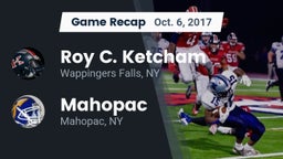 Recap: Roy C. Ketcham  vs. Mahopac  2017