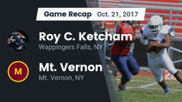 Recap: Roy C. Ketcham  vs. Mt. Vernon  2017