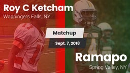 Matchup: Roy C. Ketcham vs. Ramapo  2018