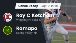 Recap: Roy C Ketcham vs. Ramapo  2018