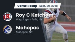 Recap: Roy C Ketcham vs. Mahopac  2018