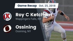 Recap: Roy C Ketcham vs. Ossining  2018