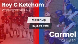 Matchup: Roy C. Ketcham vs. Carmel  2019