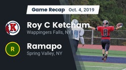 Recap: Roy C Ketcham vs. Ramapo  2019