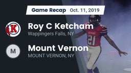 Recap: Roy C Ketcham vs. Mount Vernon  2019