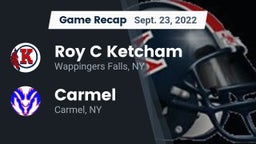 Recap: Roy C Ketcham vs. Carmel  2022