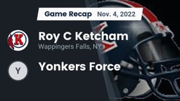 Recap: Roy C Ketcham vs. Yonkers Force 2022