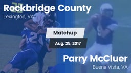 Matchup: Rockbridge County vs. Parry McCluer  2017