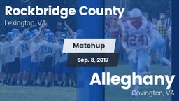 Matchup: Rockbridge County vs. Alleghany  2017