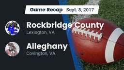 Recap: Rockbridge County  vs. Alleghany  2017