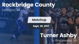 Matchup: Rockbridge County vs. Turner Ashby  2017