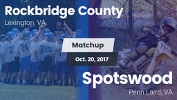 Matchup: Rockbridge County vs. Spotswood  2017