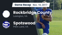 Recap: Rockbridge County  vs. Spotswood  2017