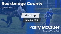 Matchup: Rockbridge County vs. Parry McCluer  2019