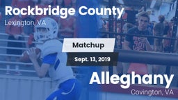 Matchup: Rockbridge County vs. Alleghany  2019