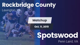 Matchup: Rockbridge County vs. Spotswood  2019