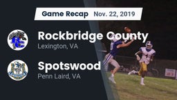 Recap: Rockbridge County  vs. Spotswood  2019