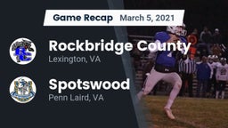 Recap: Rockbridge County  vs. Spotswood  2021