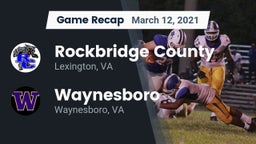 Recap: Rockbridge County  vs. Waynesboro  2021