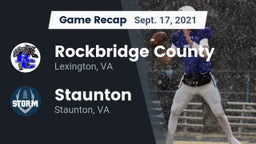 Recap: Rockbridge County  vs. Staunton  2021