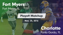 Matchup: Fort Myers High vs. Charlotte  2016