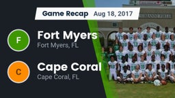 Recap: Fort Myers  vs. Cape Coral  2017