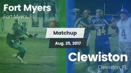 Matchup: Fort Myers vs. Clewiston  2017