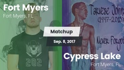 Matchup: Fort Myers vs. Cypress Lake  2017
