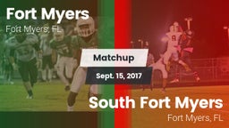 Matchup: Fort Myers vs. South Fort Myers  2017