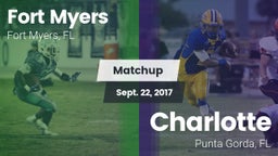 Matchup: Fort Myers vs. Charlotte  2017