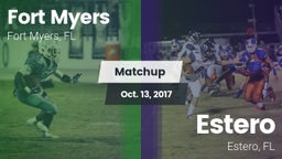 Matchup: Fort Myers vs. Estero  2017