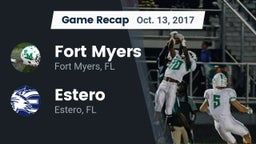 Recap: Fort Myers  vs. Estero  2017