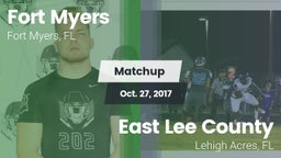 Matchup: Fort Myers vs. East Lee County  2017