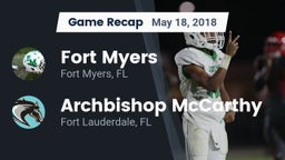 Recap: Fort Myers  vs. Archbishop McCarthy  2018