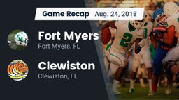 Recap: Fort Myers  vs. Clewiston  2018