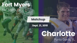 Matchup: Fort Myers vs. Charlotte  2018