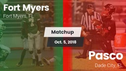 Matchup: Fort Myers vs. Pasco  2018