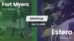 Matchup: Fort Myers vs. Estero  2018