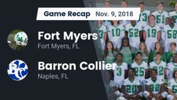 Recap: Fort Myers  vs. Barron Collier  2018