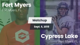 Matchup: Fort Myers vs. Cypress Lake  2019