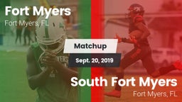 Matchup: Fort Myers vs. South Fort Myers  2019